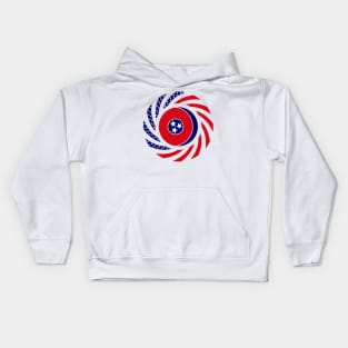 Tennessean Murican Patriot Flag Series Kids Hoodie